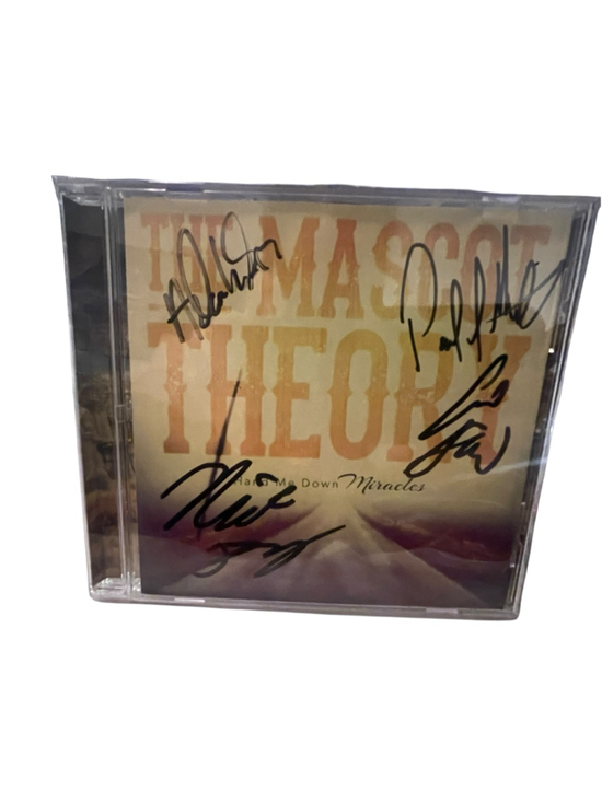 The Mascot Theory Other - Autographed signed The Mascot Theory Hand Me Down Miracles CD